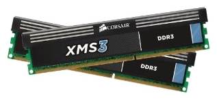 Corsair DDR-3 8192 Mb x 2  PC3-12800 1600MHz CMX16GX3M2A1600C